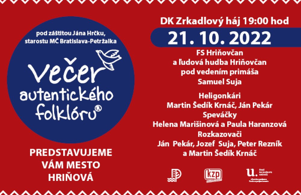 VAF - Večer autentického folklóru / Hriňová