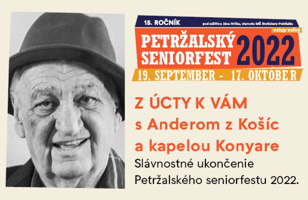 SENIORFEST / Z ÚCTY K VÁM