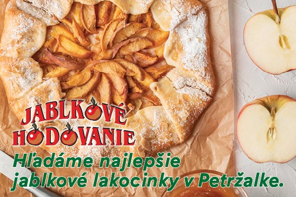 Hľadáme najlepšie  jablkové lakocinky v Petržalke.