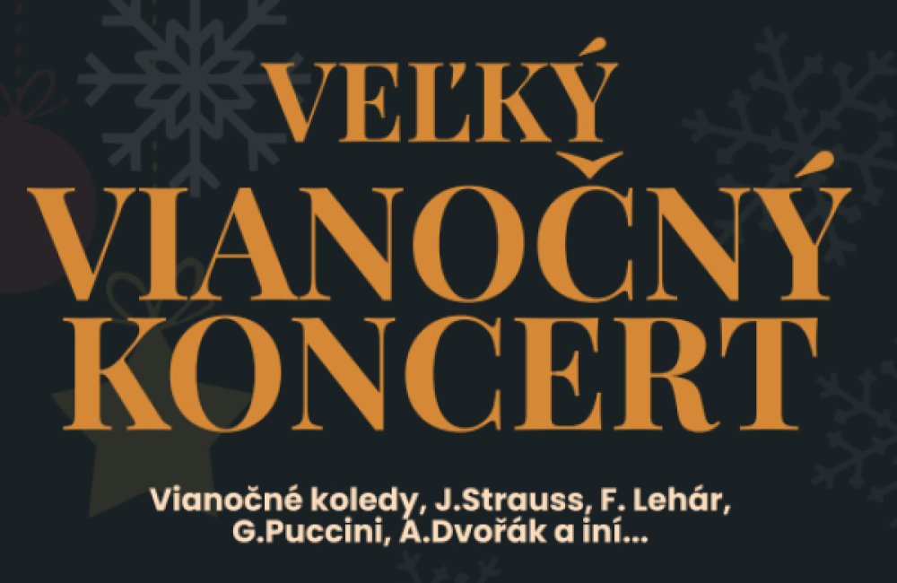 METROPOLITNÝ ORCHESTER BRATISLAVA - VEĽKÝ VIANOČNÝ KONCERT