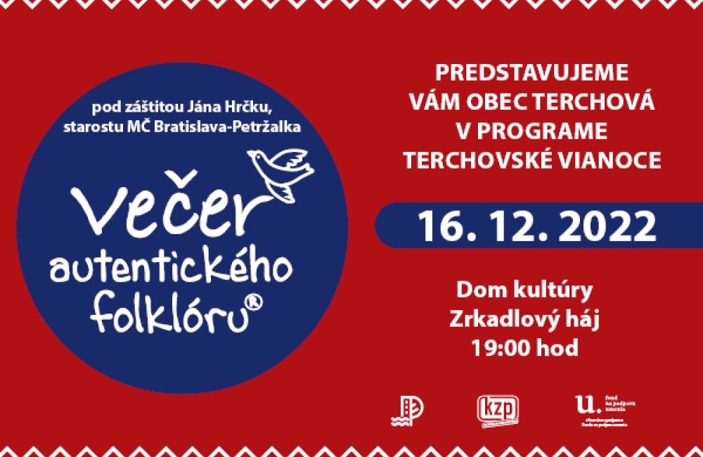 VAF - Večer autentického folklóru / Terchová