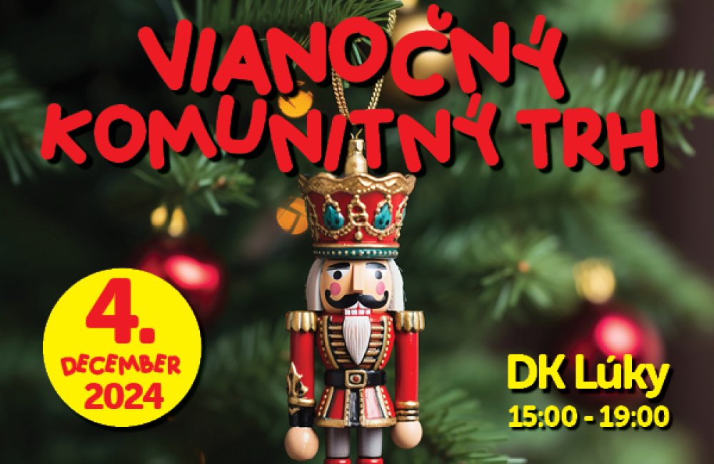 VIANOČNÝ KOMUNITNÝ TRH