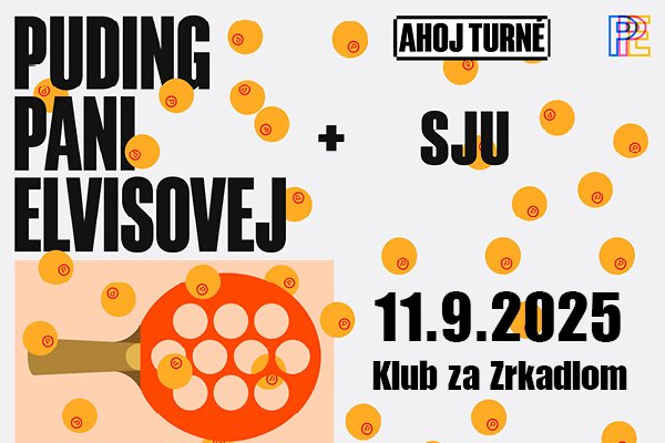 KLUB ZA ZRKADLOM / PUDING PANI ELVISOVEJ + SJU / AHOJ turné