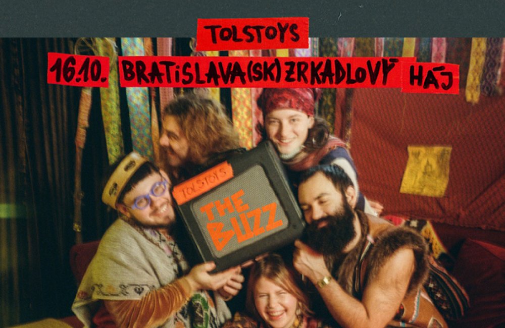 KLUB ZA ZRKADLOM / Tolstoys (SK/DE) krst albumu The Buzz + Alibeta (SN)