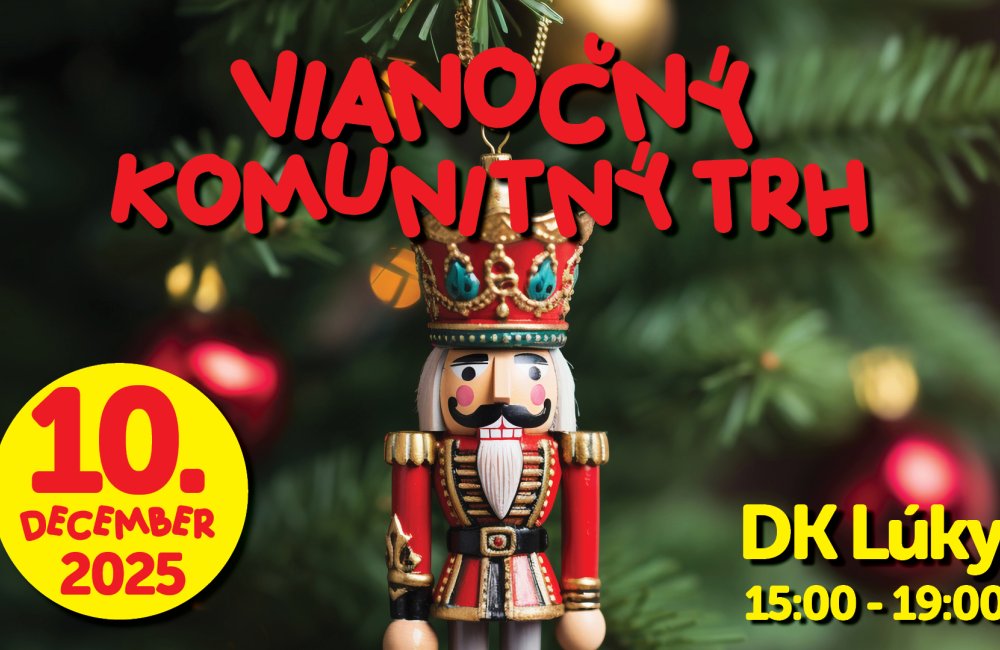 VIANOČNÝ KOMUNITNÝ TRH s programom