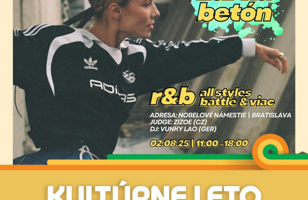 KULTÚRNE LETO / ŽÚR NA BETÓN