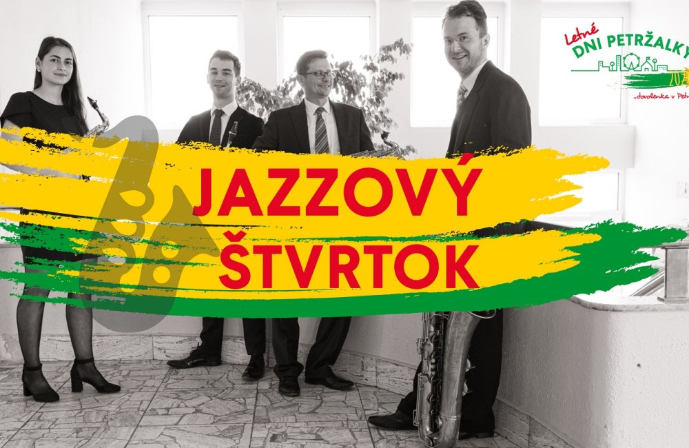 JAZZOVÝ ŠTVRTOK - PRESSBURG SAXOPHONE QUARTET