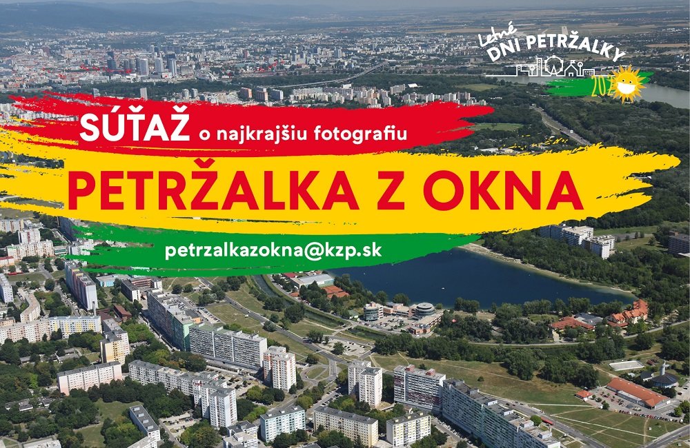 PETRŽALKA Z OKNA - súťaž + výstava Petržalka z neba